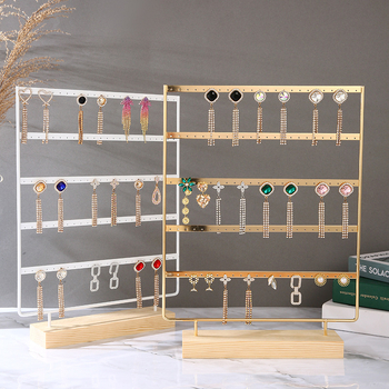 Μεταλλική βάση προβολής κοσμημάτων με διπλή λειτουργία, περίβλημα από σκληρό ξύλο και σφυρήλατο σίδερο (Τύπος: διπλής χρήσης; Υλικό: μέταλλο; Υλικό περιβλήματος: σκληρό ξύλο; Κατασκευή: σφυρήλατο σίδερο; Στυλ: προχωρημένο)