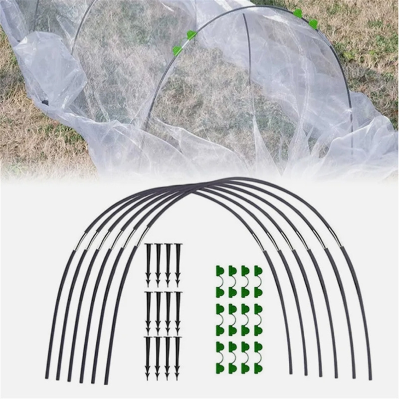 Пластмасова защитна мрежа против насекоми с аркови подпори за оранжерия, за градинарство; Марка Minor; Тип: Друг