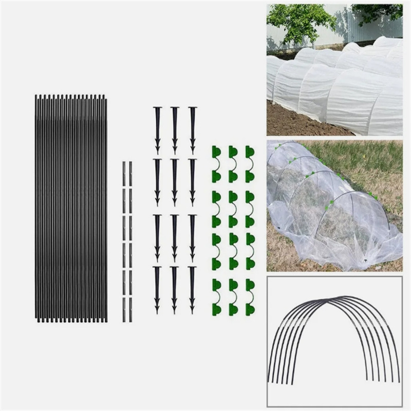 Пластмасова защитна мрежа против насекоми с аркови подпори за оранжерия, за градинарство; Марка Minor; Тип: Друг