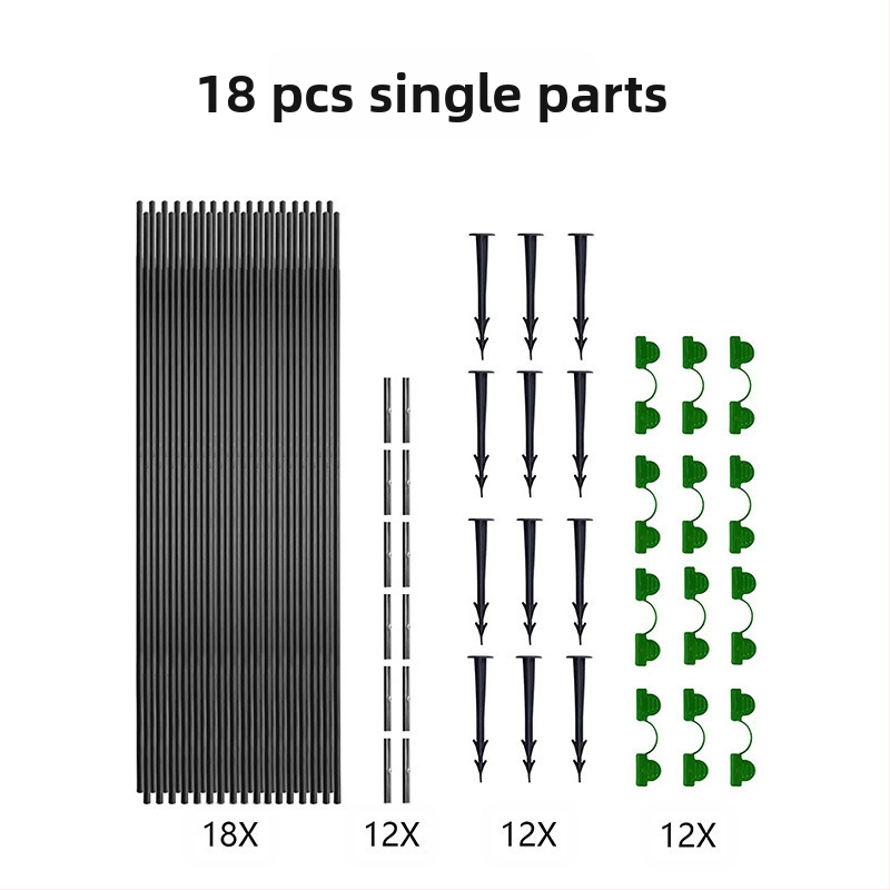 Пластмасова защитна мрежа против насекоми с аркови подпори за оранжерия, за градинарство; Марка Minor; Тип: Друг