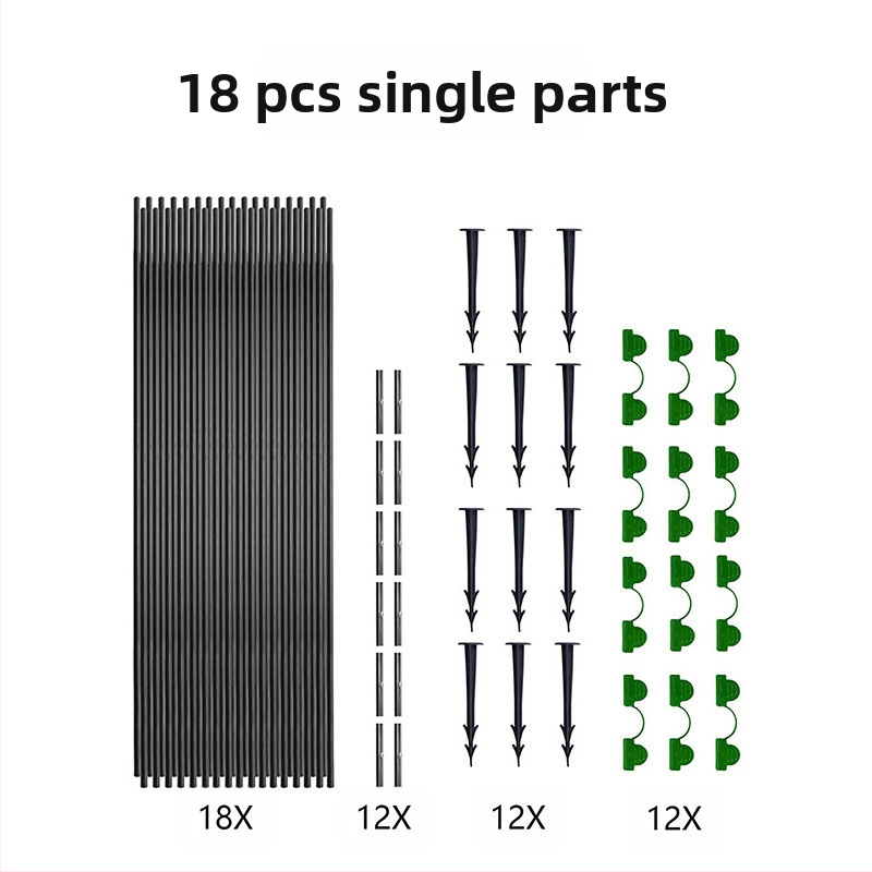 Пластмасова защитна мрежа против насекоми с аркови подпори за оранжерия, за градинарство; Марка Minor; Тип: Друг