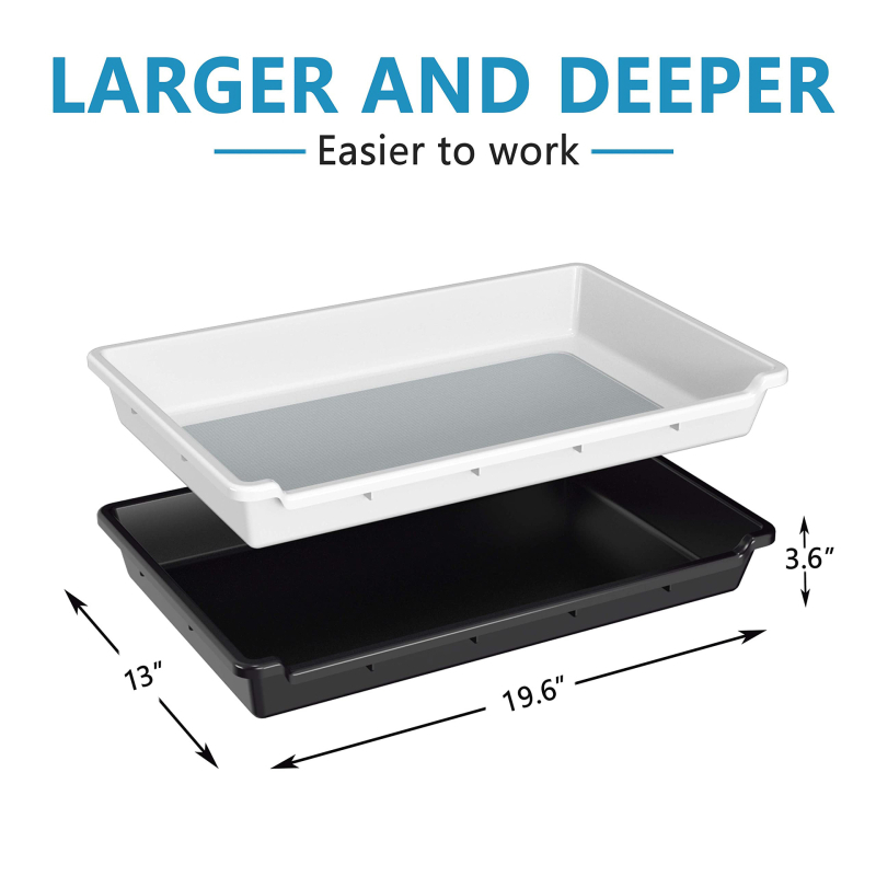 Toplants Virágvágó Tál – Műanyag és Rozsdamentes Acél, Mezőgazdasági Használatra, Virágtál