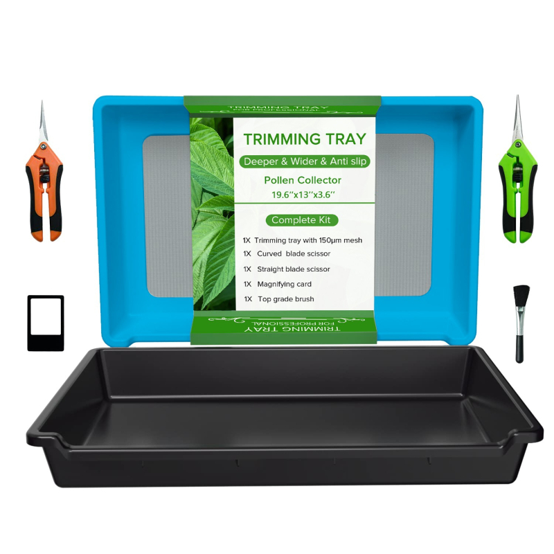 Toplants Virágvágó Tál – Műanyag és Rozsdamentes Acél, Mezőgazdasági Használatra, Virágtál