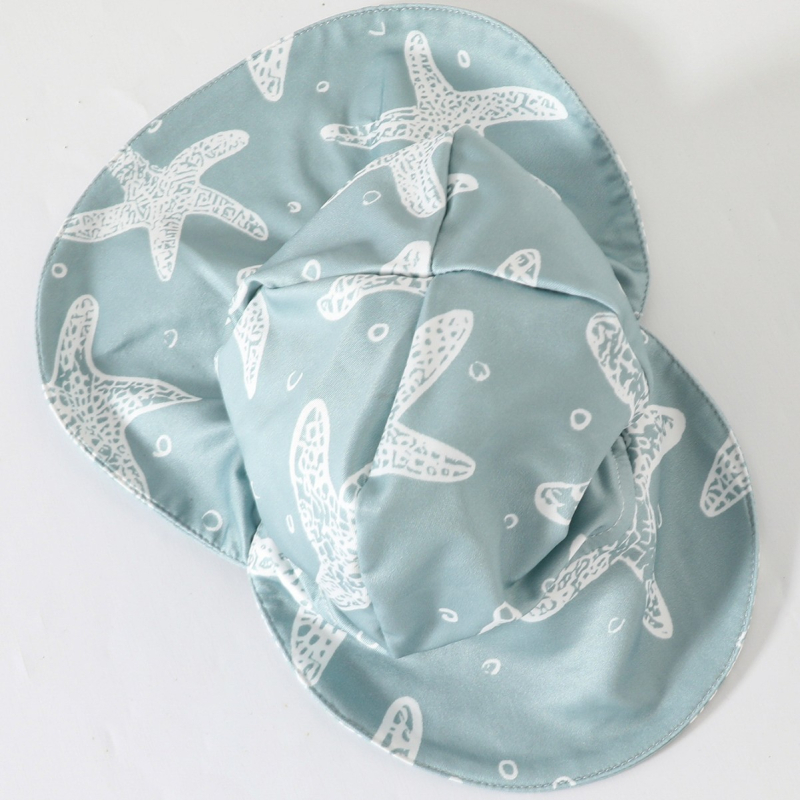 Бебешки гащеризон със шапка – унисекс, еластичен плат със 100% спандекс, подходящ за плуване и водни игри