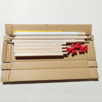 Дървена рамка за кръстат бод за бюро, Borka, модерен минималистичен дизайн