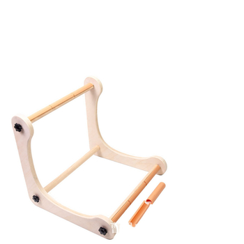 Ρυθμιζόμενος ξύλινος επιτραπέζιος στάντ για κέντημα, με στήριγμα για βρόχο κεντήματος και επιτραπέζιο πλαίσιο