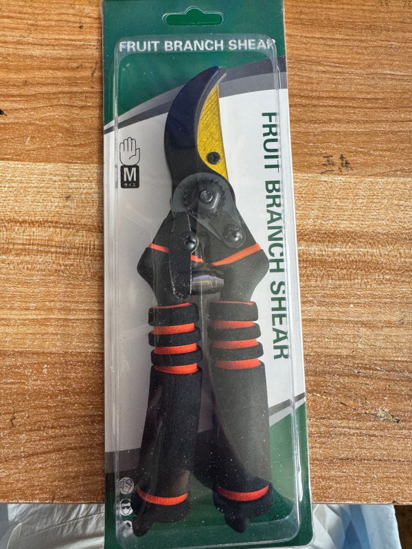 Henglide Ψαλίδια Κλαδέματος Φρούτων με Λαβή από Σπόγγο και Τρία Δαχτυλίδια