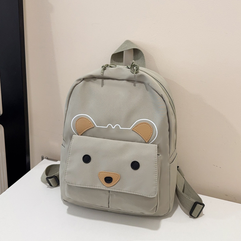 Nylon gyerek hátizsák 3–6 éveseknek, légáteresztő és kopásálló, görbült vállpántok, karikatúra mintázat