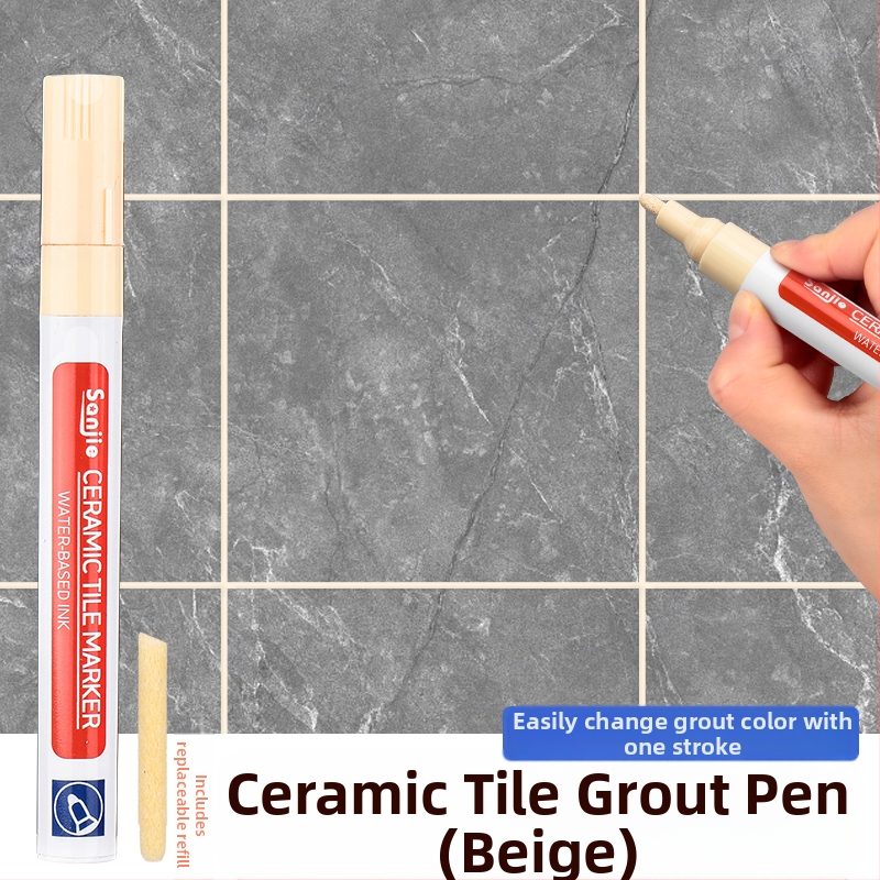 Пен за фуги на керамични плочки – ремонт на фуги и промяна на цвета на фугите (за керамични плочки; ремонт на фуги; инструмент за запълване и уплътняване)