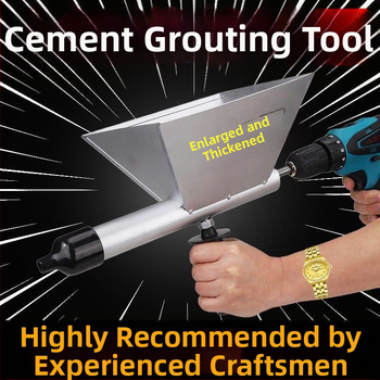 Електрически пистолет за фугиране с цимент за врати и прозорци – напълно автоматично устройство за фугиране с цимент