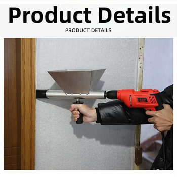 Електрически пистолет за фугиране с цимент за врати и прозорци – напълно автоматично устройство за фугиране с цимент