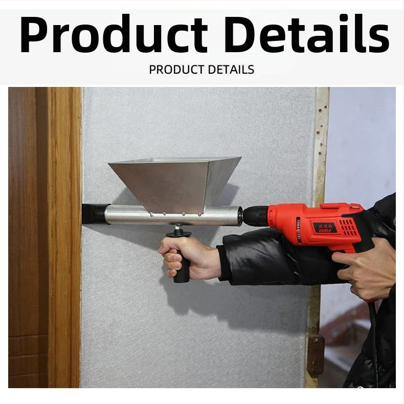 Електрически пистолет за фугиране с цимент за врати и прозорци – напълно автоматично устройство за фугиране с цимент