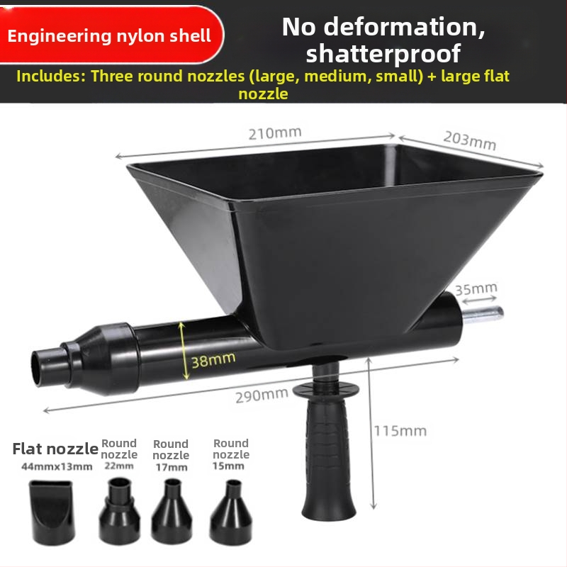 Електрически пистолет за фугиране с цимент за врати и прозорци – напълно автоматично устройство за фугиране с цимент