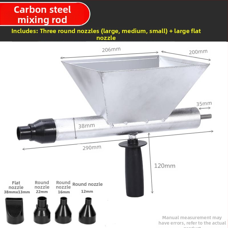 Електрически пистолет за фугиране с цимент за врати и прозорци – напълно автоматично устройство за фугиране с цимент