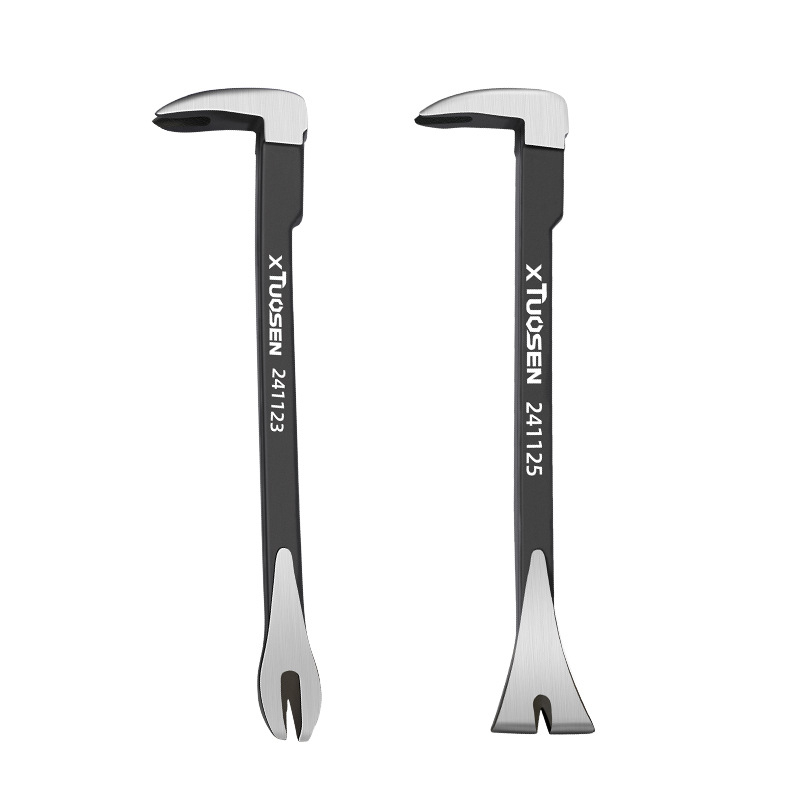 xTuosen двойно крайно лост за пирони – дърводелски инструмент за премахване на пирони, карбонова стомана, домашна употреба
