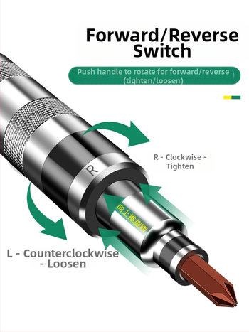 Βιδωτήρας κρούσης βιομηχανικού επιπέδου με εξαγωγέα βιδών και λειτουργία σφυριού (χάλυβας άνθρακα; σετ μπιτών S2; επιλογές 7/8/10/13/17 τεμαχίων)