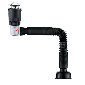 Universal pop-up αποχέτευση για νιπτήρα, ABS, Yayier Bathroom