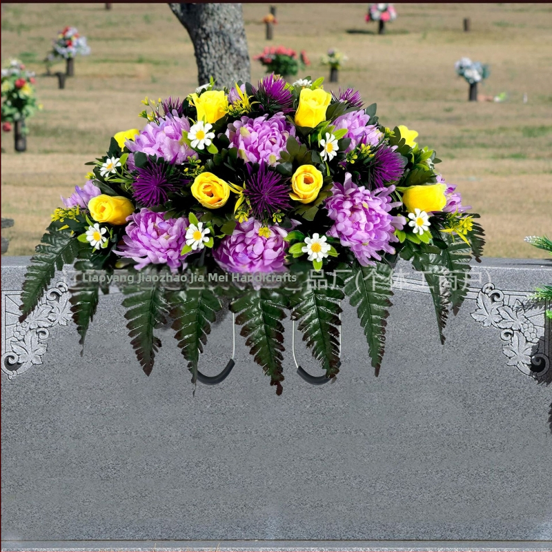 Dirbtinė krizantema sedlo formos gėlė, šilko gėlė; Prekės ženklas Good and Beautiful; Amatas Kitas; Įvairovė 1326527568