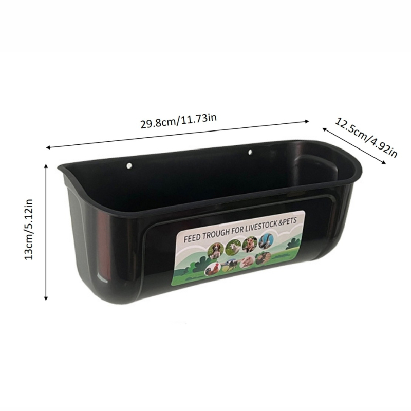 Új függő etetőmedence kecskék és baromfi számára (csirkék, kacsák, ludak) – etető és tartály állattenyésztéshez és akvakultúrához