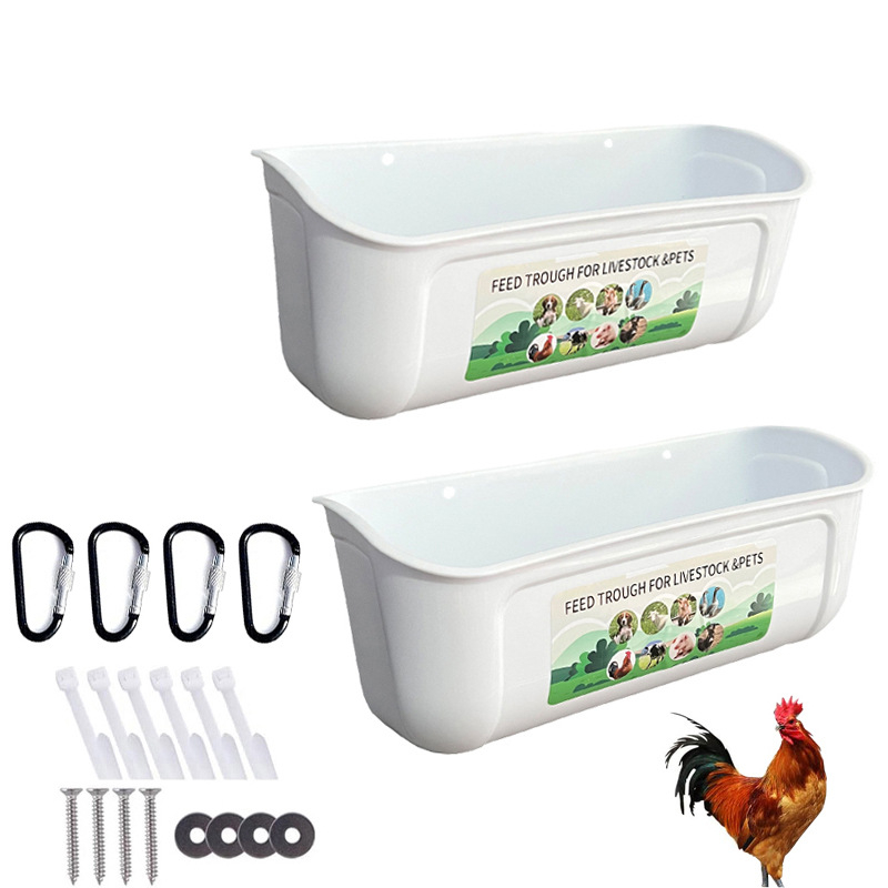 Új függő etetőmedence kecskék és baromfi számára (csirkék, kacsák, ludak) – etető és tartály állattenyésztéshez és akvakultúrához
