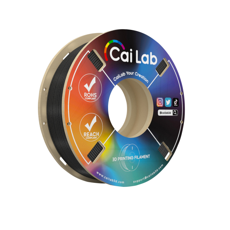 Caiduoyu PETG-CF филамент за 3D принтиране, 200g ролка