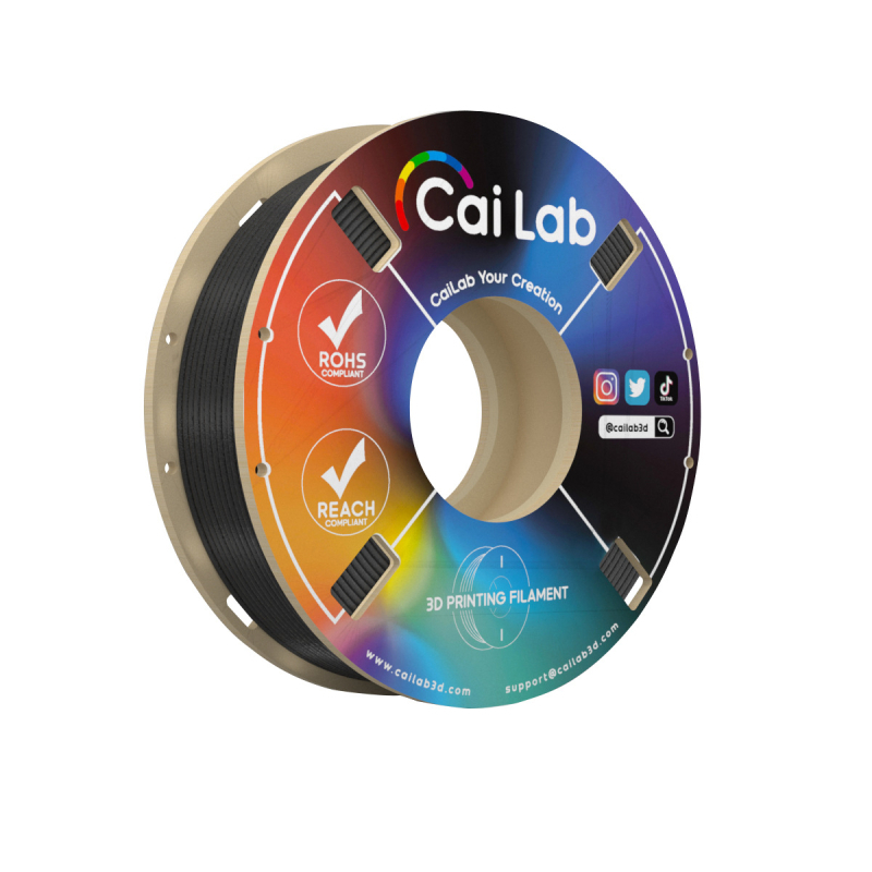 Caiduoyu PETG-CF филамент за 3D принтиране, 200g ролка
