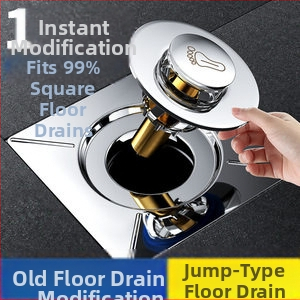 Grindų nuotėkio renovavimo įrenginys: užkerta kelią kvapams ir kenkėjams, su spaudimo sandariu dangčiu