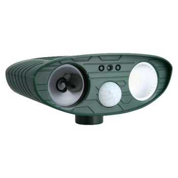 Външен ултразвуков репелент за животни, ABS корпус, водоустойчив инфрачервен сензор, модел 510-510b-511-511b, за двор и зеленчукова градина