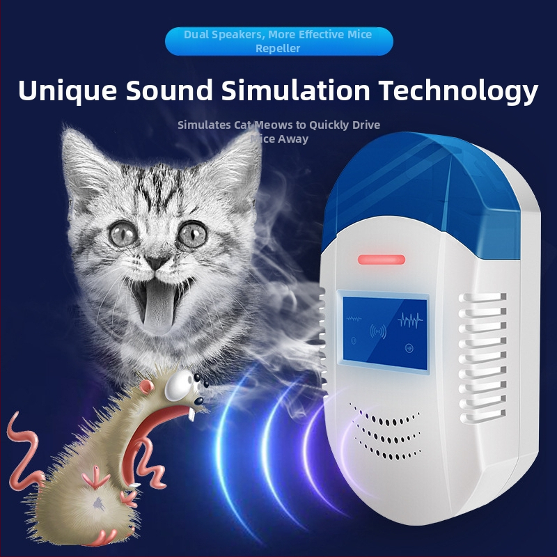 Ултразвуков репелент за мишки ML-538/LC-909 – 5V, 6–8W, ABS корпус