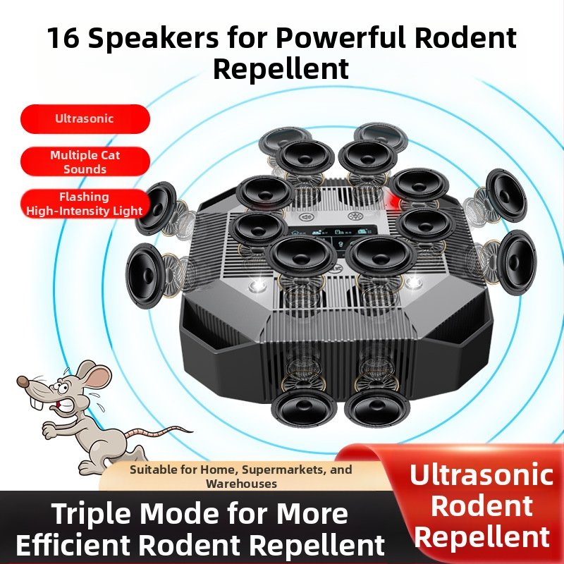 Ултразвуков репелент за мишки ML-538/LC-909 – 5V, 6–8W, ABS корпус