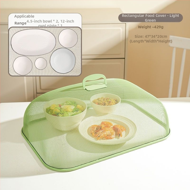 Nerūdijančio plieno maisto dangtis virtuvei — daugifunkcinis dangtis su pakabiniu kabliu, modernus minimalistinis dizainas, kilmė: Yongkang, išleistas 2024 m.