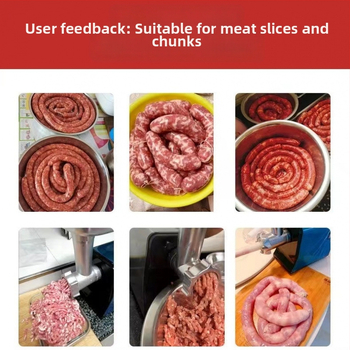 Електрическа мултифункционална месомелачка, неръждаема стомана, капацитет 3 л+, раздробяване и нарязване, дистанционно управление, над 40 000 об./мин