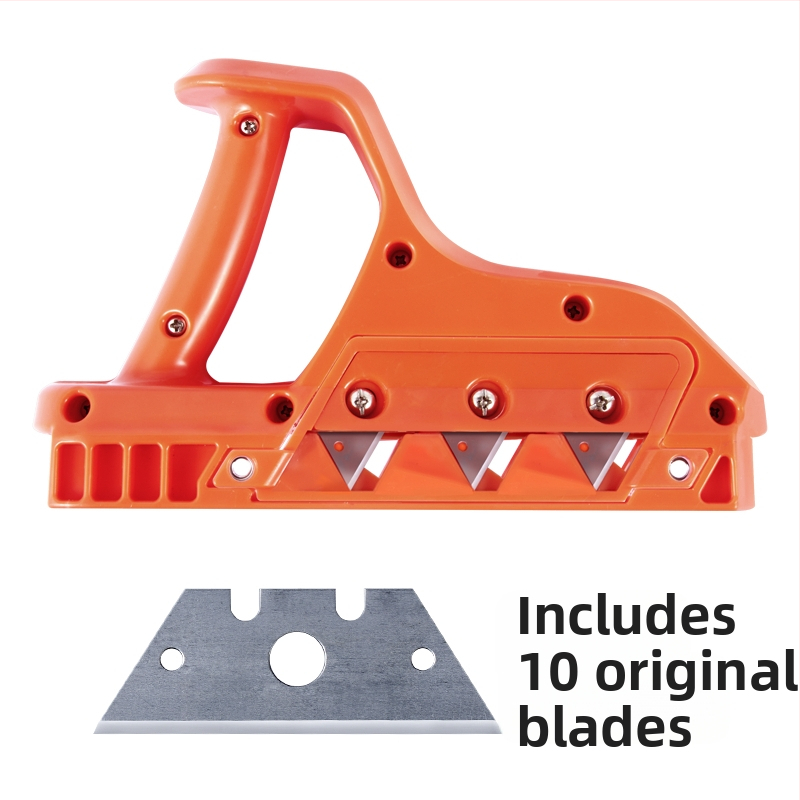 Гипсокартон V-образен кантър инструмент: 45°/60°, 3-остриета, мултиъгълно обработване, 20 оригинални ножове