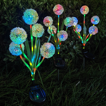 LED κήπου επίγειο φως με 5 κεφαλές / 3 κεφαλές / μία κεφαλή, μοντέλο ME3042, ανοξείδωτο ατσάλι, IP65, 0,3W, συνεχές φωτισμό 6–12 ωρών