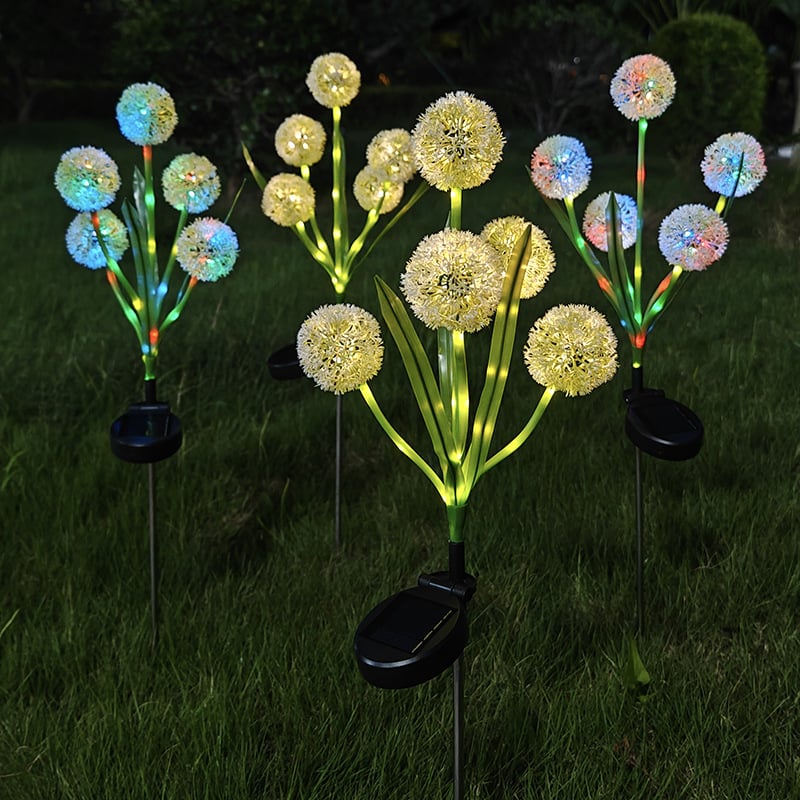 LED dārza zemes stabja apgaismojums (5 galvas / 3 galvas / viena galva), modeļa ME3042, nerūsējošs tērauds, IP65, 0,3W, 6–12 stundu apgaismojums
