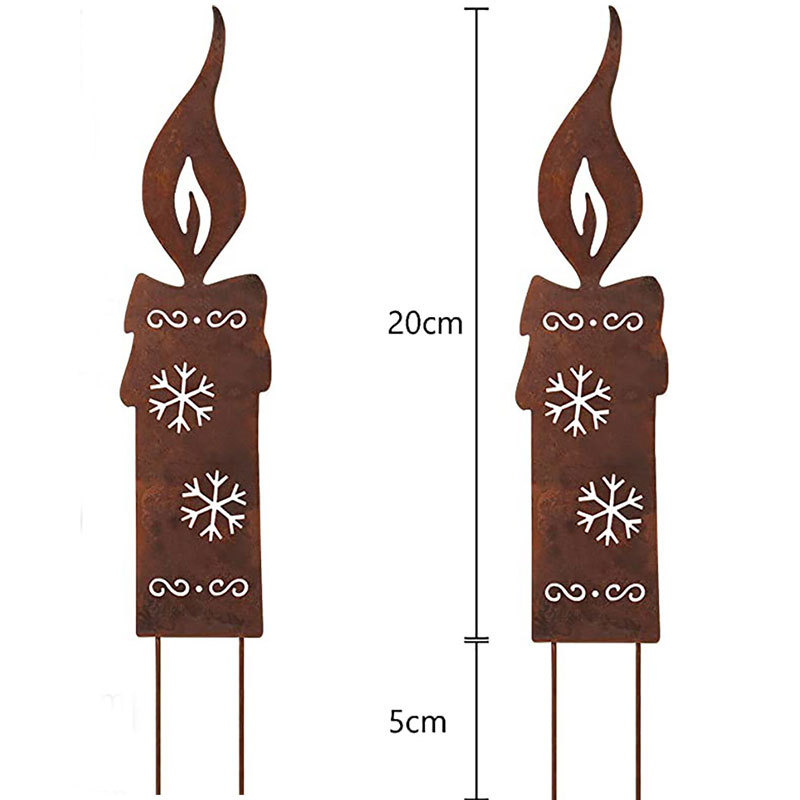 Geležinės sodo dekoracijos su rūdijimo įspūdžiu namams ir sodui — metalo meno dekoracijos, prekinis ženklas Zibo, Geometrijos kategorija, Pakuotė: Kartonas, Pastorinis stilius