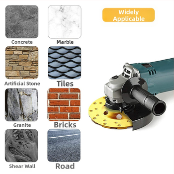 Παχύς διαμαντένιος κύπελλος λείανσης για πέτρες, τσιμέντο και σκυρόδεμα — συμβατός με γωνιακό τροχό, για λείανση και γυάλισμα δαπέδων