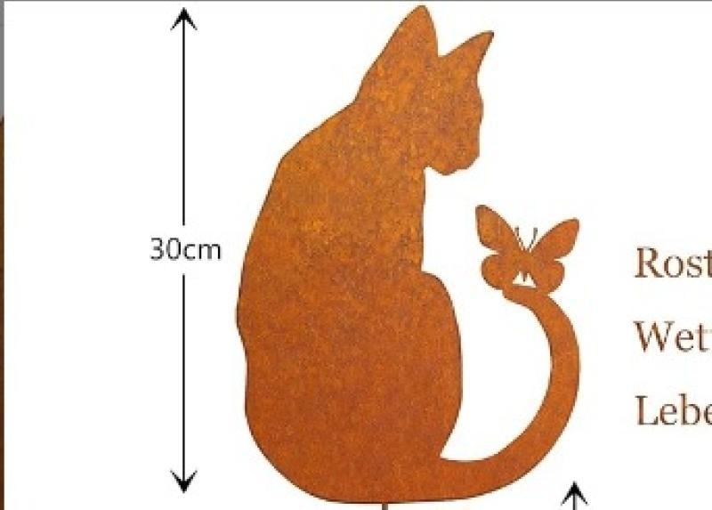 Zhongsen Vasból készült kerti mókus dísz kültéri használatra