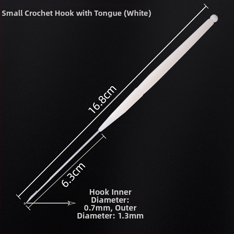 Mezgimo adata su liežuviu, ilga mezgimo adata trikotažo drabužių ir batų padai taisymui – namų naudojimui