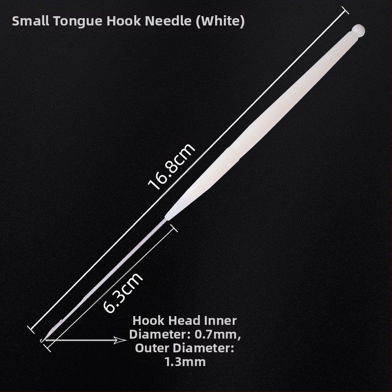 Mezgimo adata su liežuviu, ilga mezgimo adata trikotažo drabužių ir batų padai taisymui – namų naudojimui