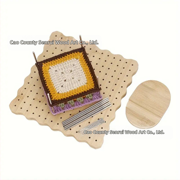 Ξύλινος πίνακας πλεκτικής με βελονάκι – Sen Rui, ξύλο, μοντέρνο μινιμαλιστικό στυλ