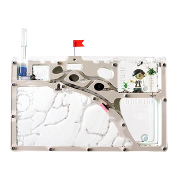 Ант ферма за наблюдение с хранилка, база за вила и дизайн на замък (Произход: Друг; Внос: Не; Приложимо за: Други; Марка: Други)