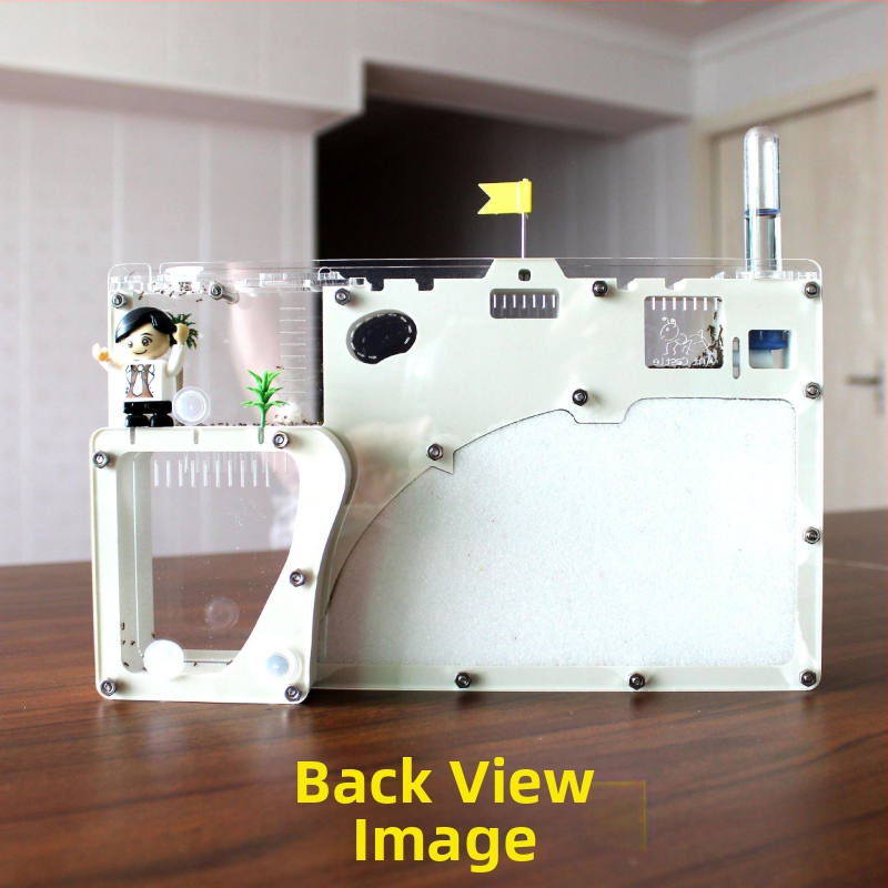 Ант ферма за наблюдение с хранилка, база за вила и дизайн на замък (Произход: Друг; Внос: Не; Приложимо за: Други; Марка: Други)