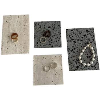 Στήριγμα επίδειξης κοσμημάτων από πέτρα, βορειοευρωπαϊκό στυλ, επιτραπέζιο φωτογραφικό αξεσουάρ