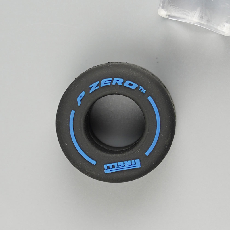 Ключодържател под формата на гума | PVC материал, творчески ключодържател за кола | модерен минималистичен стил, подходящ за подарък на двойки и приятели