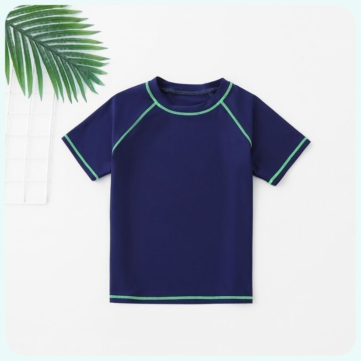 Gyerekeknek split fürdőruha, UPF50+ napvédelmi, gyorsan száradó, poliészter 85% + 100% poliészter bélés, 200 g/m2, 4–16 éveseknek