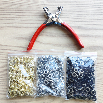 Μεταλλικό eyelet για καπέλο, 200 τεμάχια, περιλαμβάνει εργαλείο εγκατάστασης