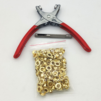 Μεταλλικό eyelet για καπέλο, 200 τεμάχια, περιλαμβάνει εργαλείο εγκατάστασης