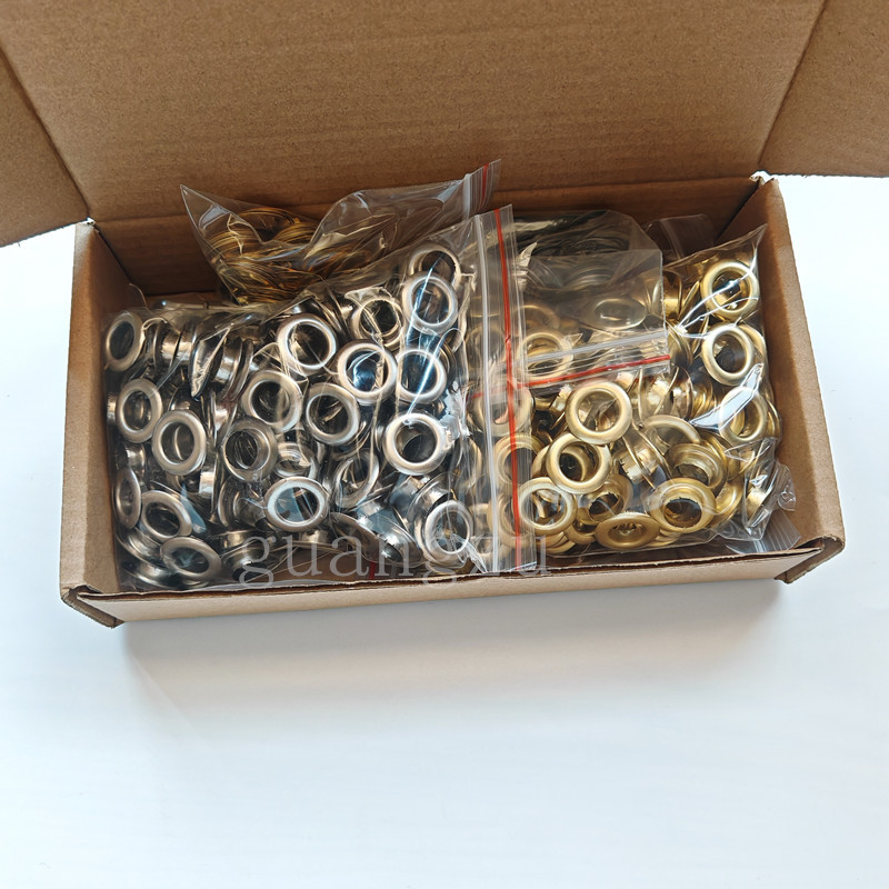 Plieninės akių pritvirtinimo žnyplės – įrankis apvalių akių diegimui, skirtas palapinėms, diržams, reklamos audiniams, drabužiams ir krepšiams