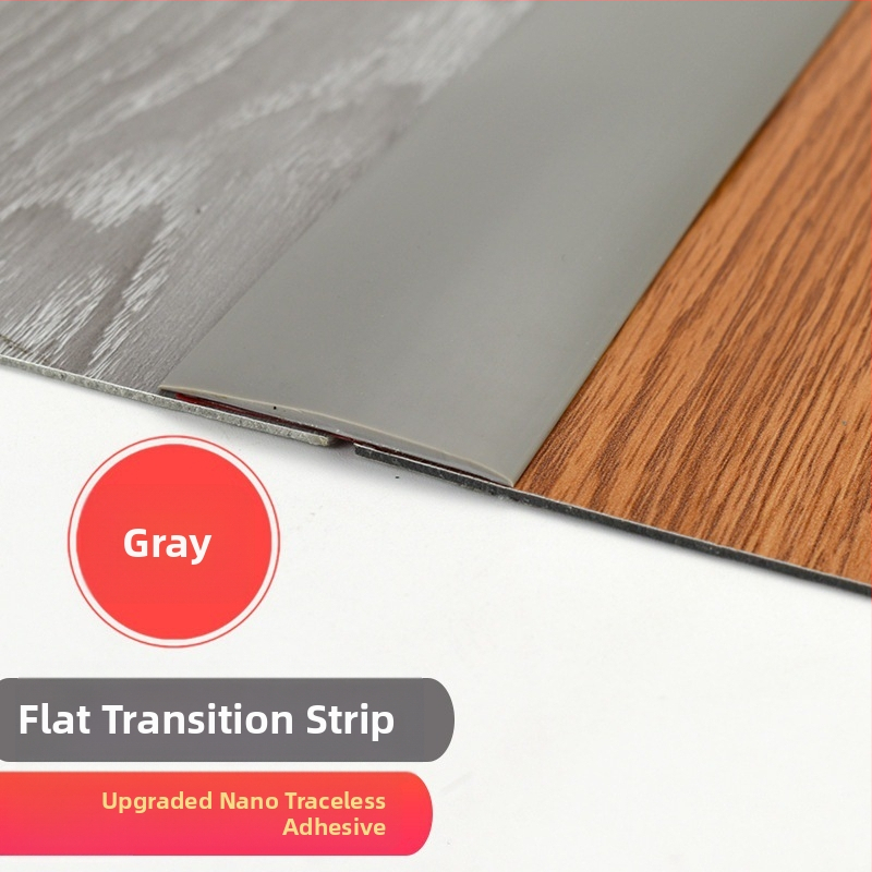 PVC подов праг – плосък преход, самозалепващ, модерен минималистичен стил